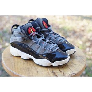 Jordan 6 Rings Smoke Grey Black 5.5Y